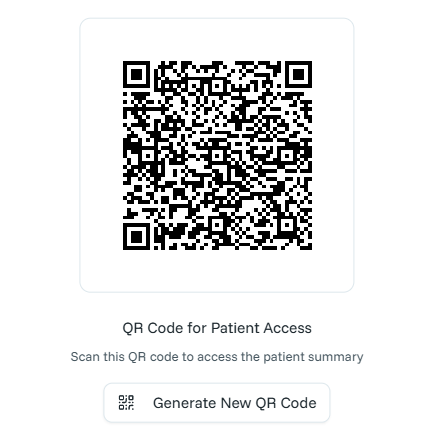 QR code generation interface